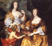 Anthony Van Dyck Lady Elizabeth Thimbelby and Dorothy,Viscountess Andover oil painting reproduction